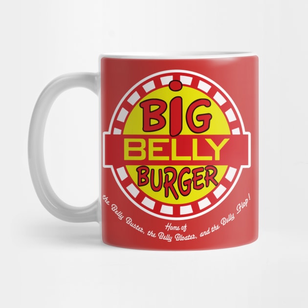 Home of The Big Belly Burger by Alema Art